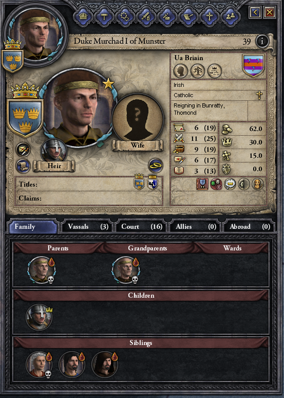 Crusader Kings 2 Part 2 The Interface Continued